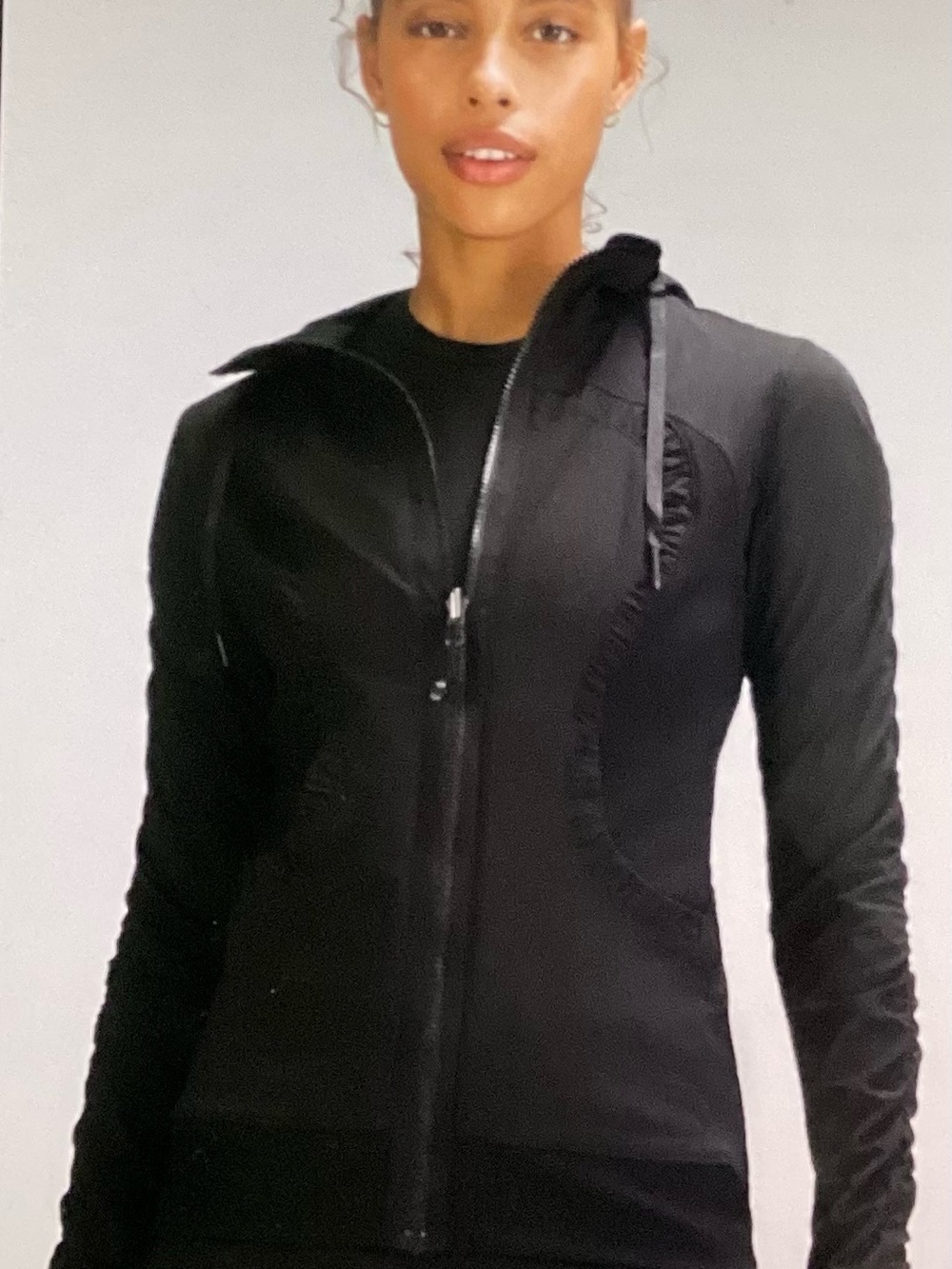 Lululemon Design Studio Hoodie Jacket( Black)